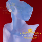 King of Bling's 925 Yellow Silver 1.74ct Cubic Zirconia Flower Earrings For Ladies / Gent's KING OF BLINGS