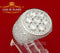 Men's 12.50ct Cubic Zirconia White Silver Men's Adjustable Ring From SZ 11 to13 KING OF BLINGS