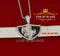 White 925 Sterling Silver Horse Shield Shape Pendant with 4.44ct Cubic Zirconia KING OF BLINGS