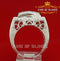 5.30ct Cubic Zirconia White Hip Hop Square Men's Adjustable Ring From SZ 9 to 11 KING OF BLINGS
