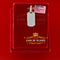 King of Bling Yellow Sterling Silver Dog Tag Pendant with 2.80ct Cubic Zirconia KING OF BLINGS