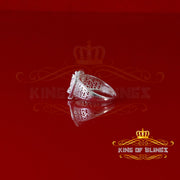 KING OF BLINGSWhite 925 Sterling Silver St Jude Thaddeus Women's /women Religious Ring SZ 7 KING OF BLINGS