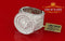 925 White Silver Cubic Zirconia 25.00ct Rapper Luxury Big Round Rings Men's Size12 KING OF BLINGS