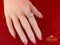 King Of Bling's 9.65ct Cubic Zirconia Yellow Sterling Silver Men's/ Women Engagement Ring Size 6 KING OF BLINGS