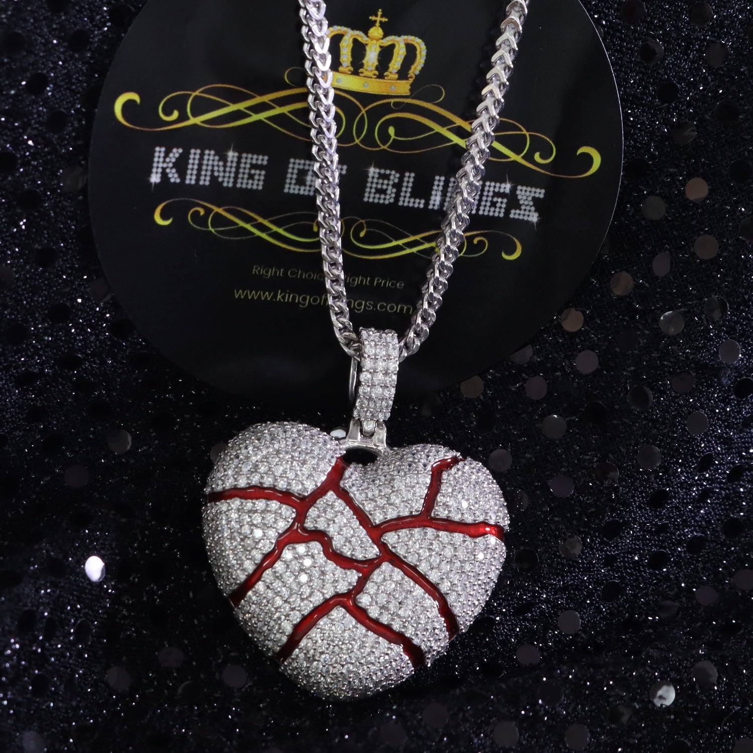[GET ME BLING] Heart King Necklace ★大人気★ GET ME BLING] Heart King Necklace ☆すぐ品切れ☆ (GET ME