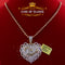 King Of Bling's King's 6.00ct Real Moissanite Sterling Silver Yellow "MY PRINCESS" Heart Pendant KING OF BLINGS