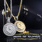 2.23ct Cubic Zirconia Sterling Yellow Silver 'LEO'Pendant For Men's & Women's KING OF BLINGS