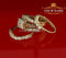 King Of Bling's Yellow 925 Silver 7.50ct Cubic Zirconia 3 Piece Halo Bridal Womens Ring Size 7 KING OF BLINGS