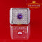 White19.00ct Sterling Silver Cubic Zirconia Men Adjustable Ring From SZ 9 to 11 KING OF BLINGS