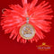 2.23ct Cubic Zirconia Sterling Yellow Silver SAGITTARIUS Pendant For Men & Women KING OF BLINGS