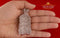 White 925 Sterling Silver Pendant Jesus Head Shape With 5.86ct Cubic Zirconia KING OF BLINGS