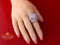 19.00ct Cubic Zirconia White Sterling Silver Men's/ Women Wedding Rings Size 7 KING OF BLINGS