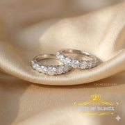 King Of Bling's4.82ct White Cubic Zirconia 925 Sterling Silver Bridal Fashion Womens Ring SZ 7 KING OF BLINGS