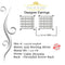 King of Blings- 925 White Silver Screw Back 2.25ct Cubic Zirconia Women Hip Hop Square Earrings KING OF BLINGS