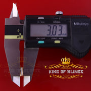 King of Blings-925 Sterling Silver 0.10ct Diamond Small For Women's & Men's Yellow Kite Earring KING OF BLINGS