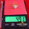 King Of Blings  10K Yellow Gold 2.00CT 'VVS' 'FL' D clr Pear Cut Moissonite Womens Ring Size 7 KING OF BLINGS