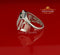 1.30ct Iced Out White Cubic Zirconia Fashion Luxury Big Ring For Men's Size 12 KING OF BLINGS