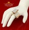 King Of Bling's 925 Yellow Silver CZ 7.00ct Womens Adjustable Cindarella Ring From Size 7 to 9 KING OF BLINGS