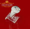 2.70ct Cubic Zirconia White Silver Lion Head Men Adjustable Ring From SZ 12 to14 KING OF BLINGS