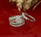 Silver 8.50ct Cubic Zirconia Piece Double Halo Bridal White Womens Ring Size 8 KING OF BLINGS