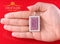 Yellow 925 Sterling Silver Shape Rectangle Pendant with 10.31ct Cubic Zirconia KING OF BLINGS
