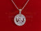 GEMINI Pendant For Men's & Women's 1.77ct Cubic Zirconia Sterling White Silver KING OF BLINGS