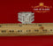 Square Iced Out White Cubic Zirconia Hip Hop Rapper 5.15ct Fashion Men's Size 8 KING OF BLINGS