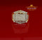 King Of Bling's 1.30ct Iced Out Yellow Cubic Zirconia Rectangle Fashion Ring Men's Big Size 11 KING OF BLINGS