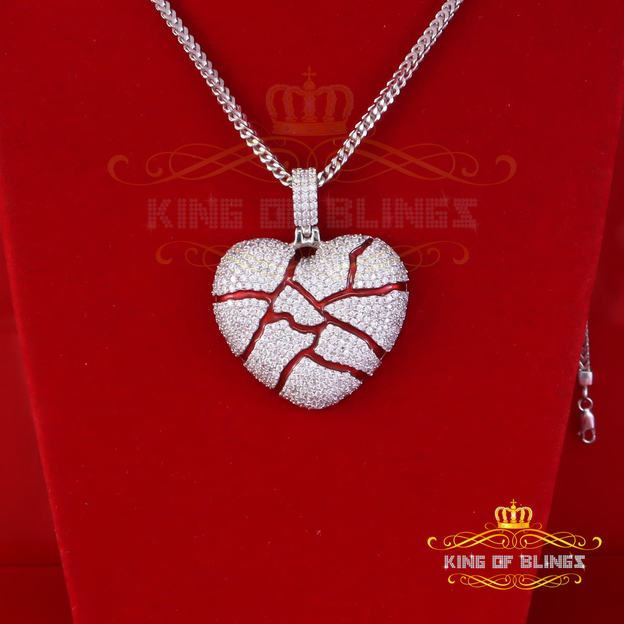 [GET ME BLING] Heart King Necklace ★大人気★ King Of Bling's 