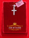 White King of Bling's Sterling Silver CROSS Shape Pendant 1.21ct Cubic Zirconia KING OF BLINGS