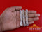925 Silver 20ct Moissanite White Men's Cuban Necklace SZ 21inch & 12mm Width KING OF BLINGS