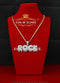 Fancy Yellow Rock Dripping 925 Sterling Silver Pendant with 15.86ct Cubic Zirconia KING OF BLINGS