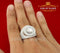 Sterling Silver White 9.25ct Cubic Zirconia Round Cocktail Men's Ring Size 10 KING OF BLINGS