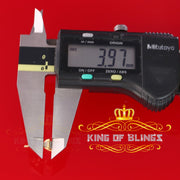 King of Blings-0.05ct Diamond Collection Yellow 925 Sterling Silver Women & Men Square Earrings KING OF BLINGS