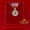 Yellow Buggett Sterling Silver HEART Shape Pendant with 2.04ct Cubic Zirconia KING OF BLINGS