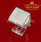 8.50ct Cubic Zirconia White Silver Square Men's Adjustable Ring SZ From 9 to 11 KING OF BLINGS