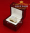 King Of Bling's Yellow Silver 12.00ct Cubic Zirconia Square Men Adjustable Ring From SZ 9 to 11 KING OF BLINGS