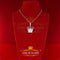 White 925 Sterling Silver Crown FASHION Shape Pendant 2.62ct Cubic Zirconia KING OF BLINGS