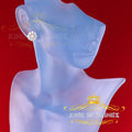 King of Bling's 925 Yellow Silver 2.88ct Cubic Zirconia Women's & Men's Hip Hop Floral Earrings KING OF BLINGS