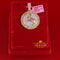 2.23ct Cubic Zirconia Sterling Yellow Silver ARIES Pendant For Men's & Women's KING OF BLINGS
