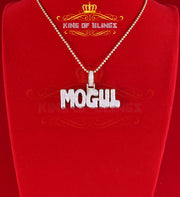 King Of Bling's King of Bling's Yellow Sterling Silver Mogul Pendant with 3.82ct Cubic Zirconia KING OF BLINGS