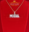 King of Bling's Yellow Sterling Silver Mogul Pendant with 3.82ct Cubic Zirconia KING OF BLINGS