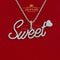 White 925 Fancy Sterling Silver Sweet Tiny Heart Pendant 4.26ct Cubic Zirconia KING OF BLINGS
