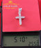 White 925 Sterling Silver Attractive special CROSS Pendant 2.09ct Cubic Zirconia KING OF BLINGS