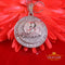 2.23ct Cubic Zirconia Sterling White Silver VIRGO Pendant For Men's & Women's KING OF BLINGS