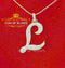 Fancy Yellow 925 Sterling Silver All ALPHABET Pendant with Cubic Zirconia Stone KING OF BLINGS