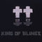 King of Blings- 0.48ct Cubic Zirconia 925 White Sterling Silver Hip Hop Cross Women's Earrings