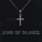 Promise White CROSS Shape Pendant Sterling Silver 0.48ct Cubic Zirconia Stone