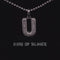 White Beautiful Custom intial Pendant Gift all Occasion Silver Cubic Zirconia
