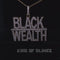 Yellow 925 Sterling Silver 9.30ct Cubic Zirconia "Black Wealth" Characters Pendant